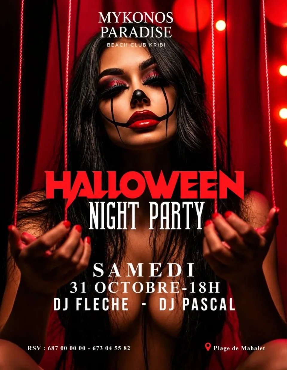 Affiche : Halloween Night Party