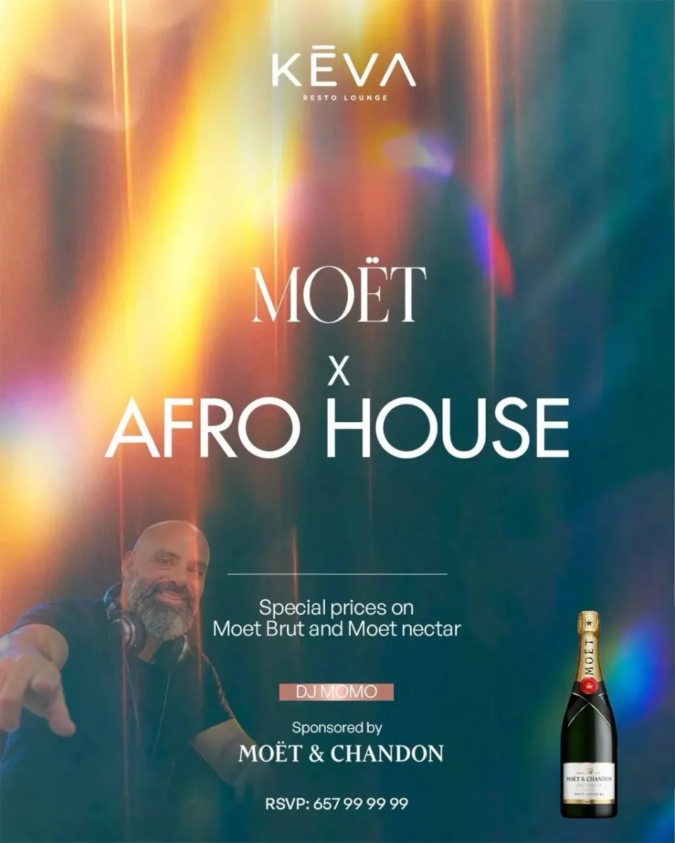Affiche : Moët x Afro House